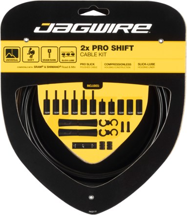 2x Pro Shift Cable Kit - SRAM/Shimano