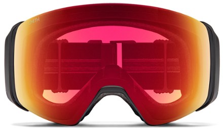 4D MAG ChromaPop Photochromic Snow Goggles with gogglesoc - Low-Bridge Fit