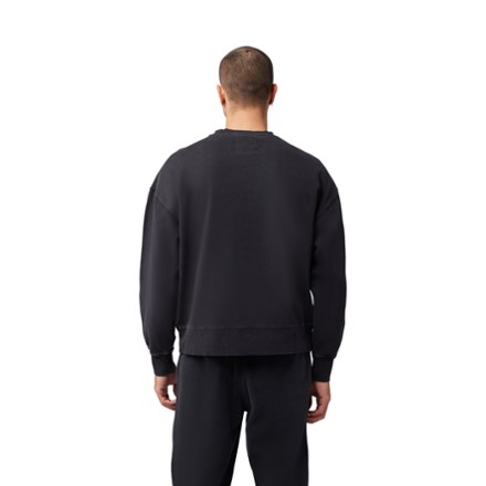 Oversized Fleece Crew Sweatshirt - Men's