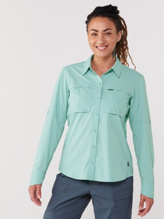 Sahara Long-Sleeve Solid Shirt - Women's