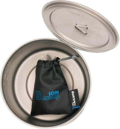 Ion Stove with Titanium Space Saver Pot