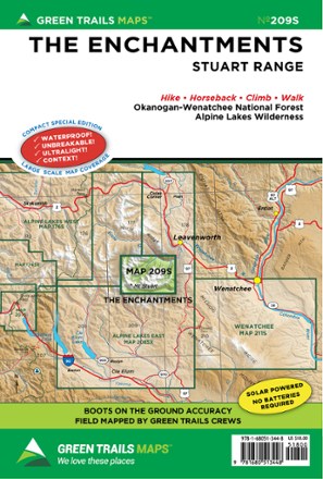 Map 209S - The Enchantments: Stuart Range