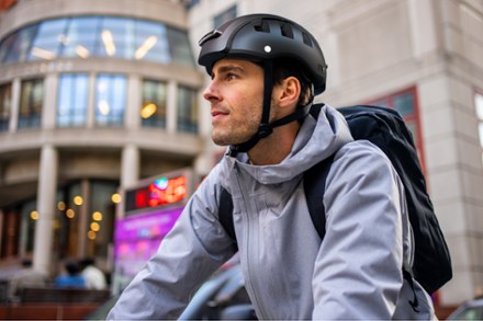 Super + Lights Foldable Bike Helmet