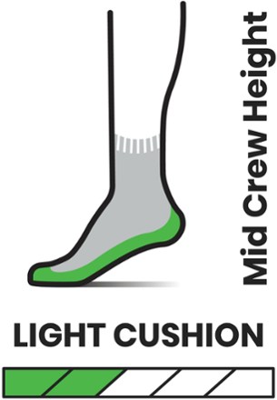 Performance Hike Light Cushion Mid Crew Socks - Men's