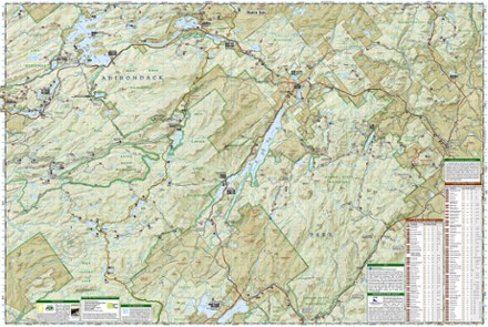 Northville/Raquette Lake Trail Map