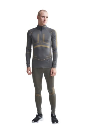 Active Intensity Zip Base Layer Top - Men's