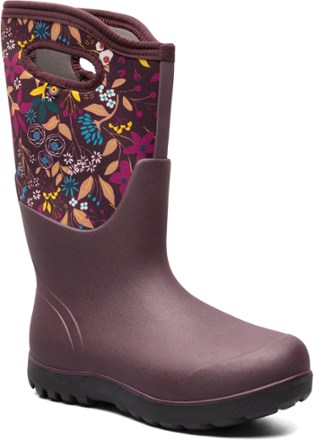 Neo-Classic Tall Flower Boots - Women's