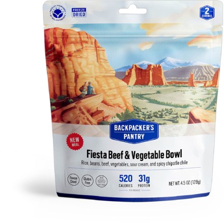 Fiesta Beef and Vegetable Bowl - 2 Servings