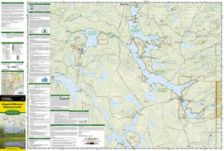 Allagash Wilderness Waterway South Map