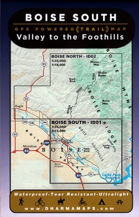 Boise South: Valley to the Foothills Map 