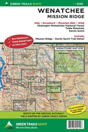 Map 211S - Wenatchee 