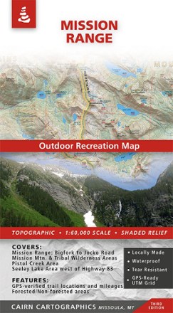 Mission Range Outdoor Recreation Map - 3rd Edition