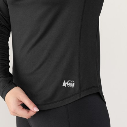 Lightweight Half-Zip Base Layer Top - Women's