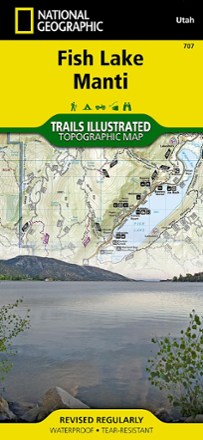 Fish Lake Manti Topographic Map