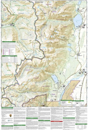 Grand Teton National Park Trail Map