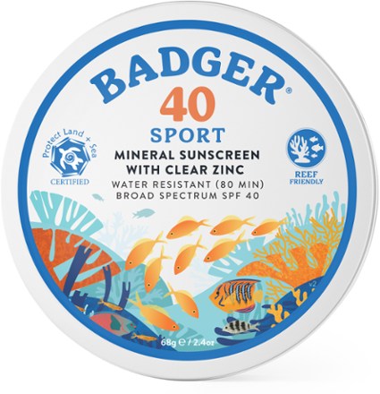 Sport Mineral Sunscreen Tin - SPF 40 - 2.4 oz.