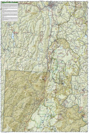 Green Mountain National Forest South Topographic Map