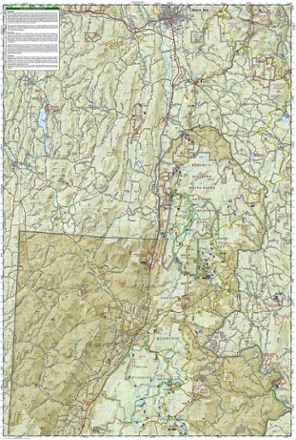 Green Mountain National Forest South Topographic Map