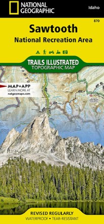 Sawtooth National Recreational Area Topographic Map