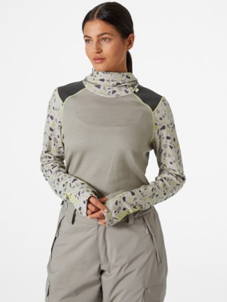 LIFA Merino Midweight Balaclava Base Layer Hoodie - Women's