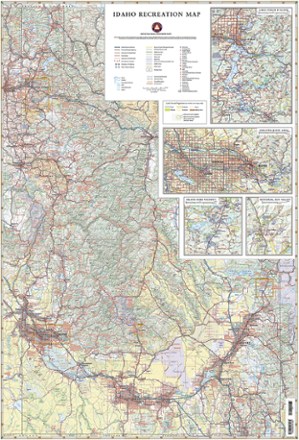 Idaho Recreation Map