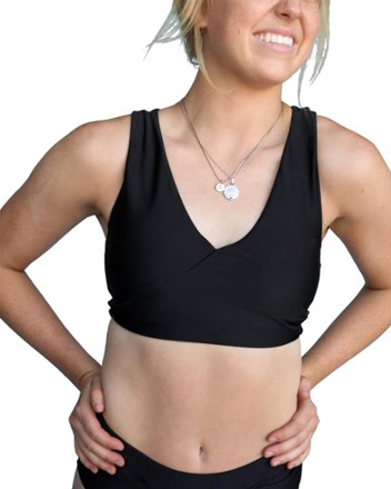 Switch V Crop Swimsuit Top - Women's