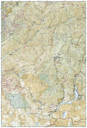 Boise National Forest South Topographic Map
