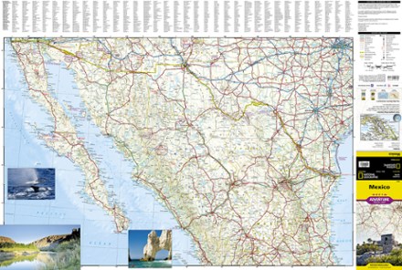 Mexico Adventure Travel Map