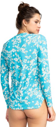 Sea Skippin Printed Long-Sleeve Rashguard - Women's