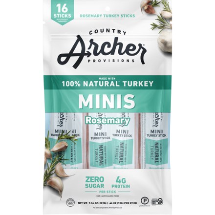 All-Natural Turkey Mini Sticks - Package of 16
