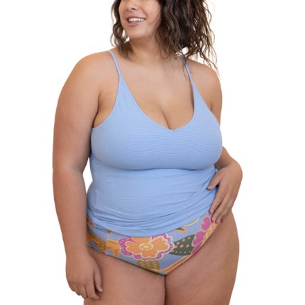 V-Neck Tankini Swimsuit Top - Women's