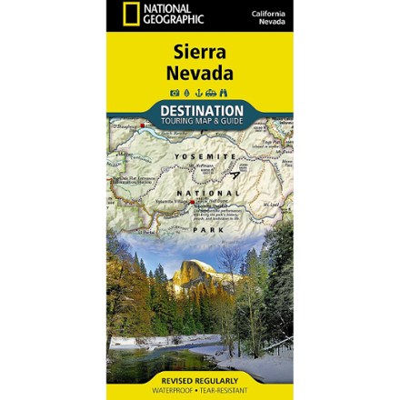 Sierra Nevada Destination Map