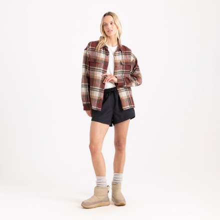 Amberley Flannel Shirt Jacket - Women's