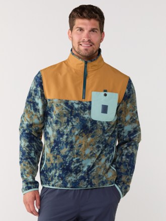 Vista Quarter-Zip Lightweight Fleece Pullover - Men's
