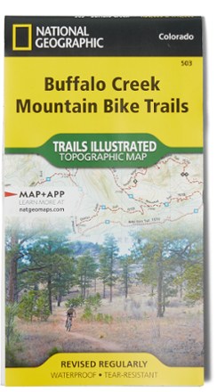 Buffalo Creek Mountain Bike Trails Topographic Map