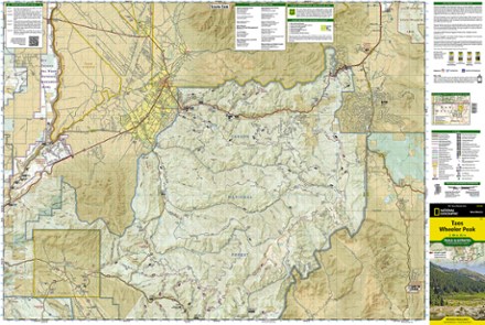 Taos and Carson National Forest Map