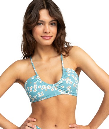 Printed Beach Classics Fashion Swimsuit Top - Women's
