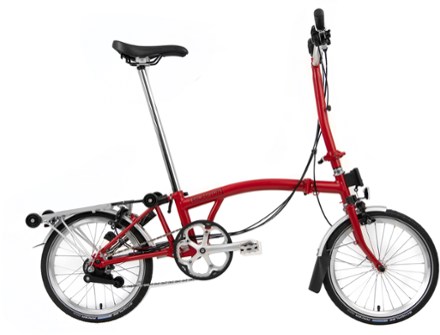 C Line Explore Folding Bike with Rack - High