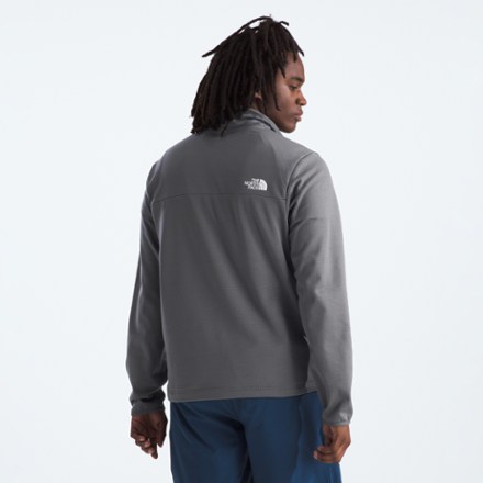 Cedar Trail Grid Fleece Quarter-Zip Pullover - Men's