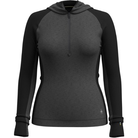 Classic Thermal Merino Half-Zip Base Layer Hoodie - Women's