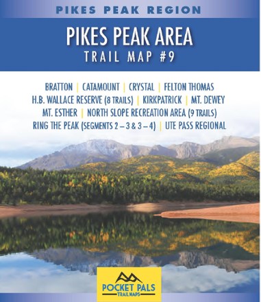 Pikes Peak Region: Pikes Peak Area Trail Map #9