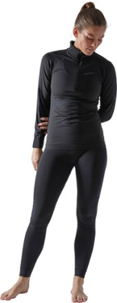 Active Intensity Zip Base Layer Top - Women's