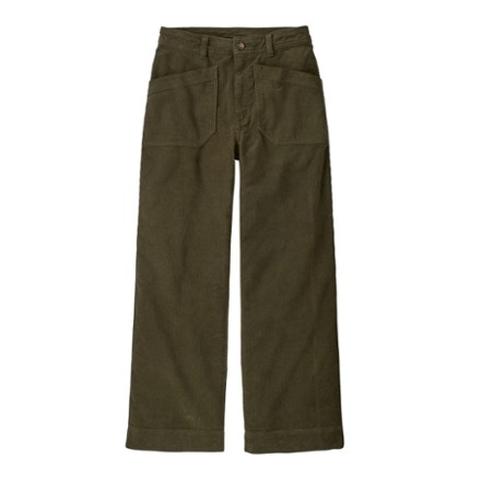 Wide-Leg Corduroy Pants - Women's