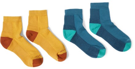 COOLMAX EcoMade Active Quarter Socks - Toddlers'/Kids' 2 Pairs