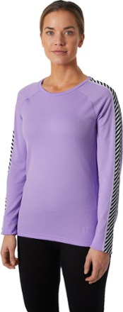 LIFA ACTIVE Stripe Crew Base Layer Top - Women's