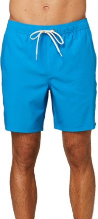Solid Volley 17" Board Shorts - Men's