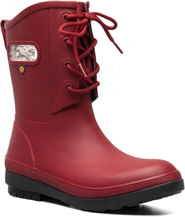 Amanda II Plush Lace Rain Boots - Women's