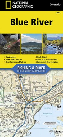 Blue River Fishing & River Recreation Map Guide