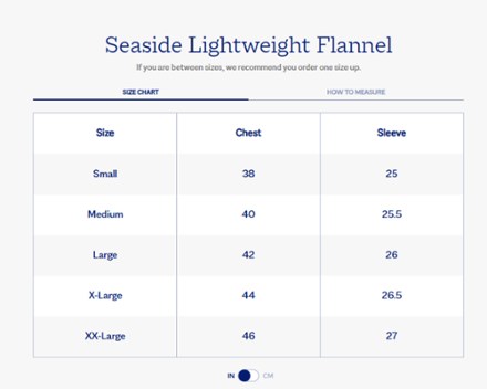 Seaside Lightweight Flannel Shirt - Men's