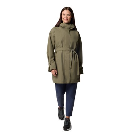 Here and There III Trench Jacket - Women's